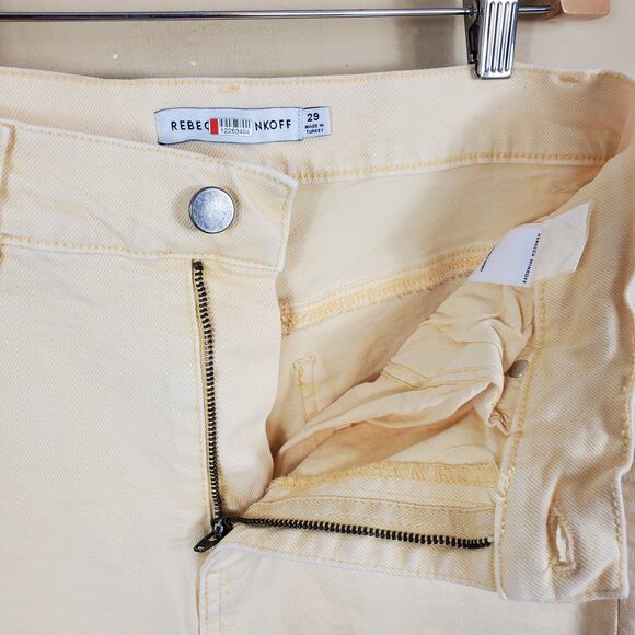 Rebecca Minkoff Buttermilk Dominica Jeans Women's Size 29 - Picture 7 of 11